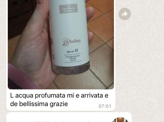 recensione acqua profumata idratante