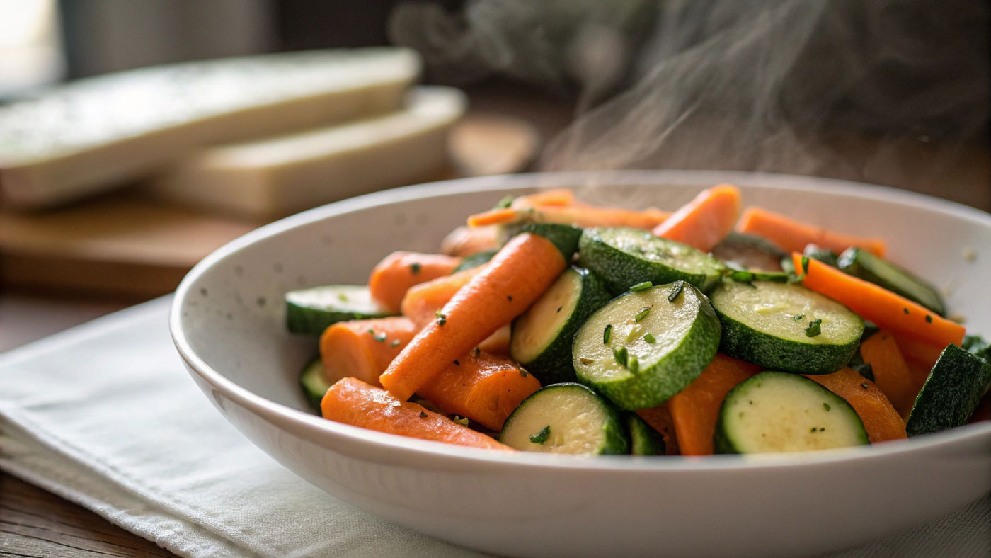 verdure cotte a vapore